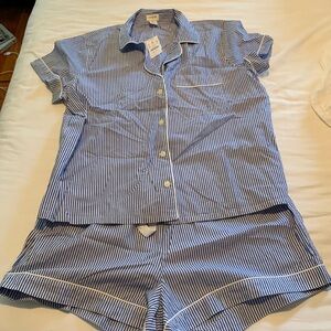 Summer Jcrew Striped pajamas